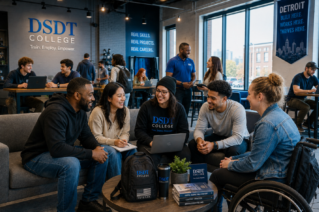 Welcome to DSDT College eCampus—where flexible learning meets real-world opportunity.